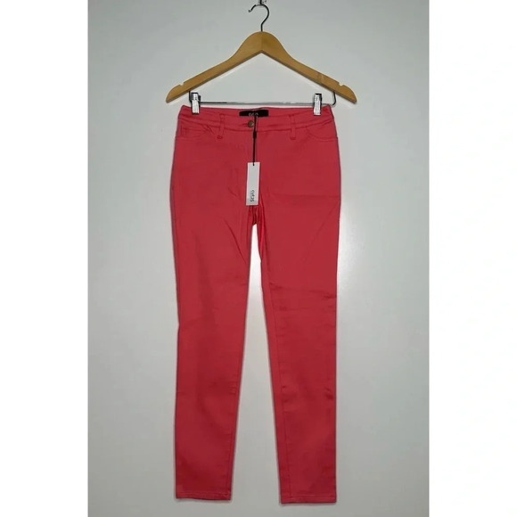 Yigal Azrouel Cut25 NWT Skinny Jeans in Melon Size 26 - Picture 1 of 7